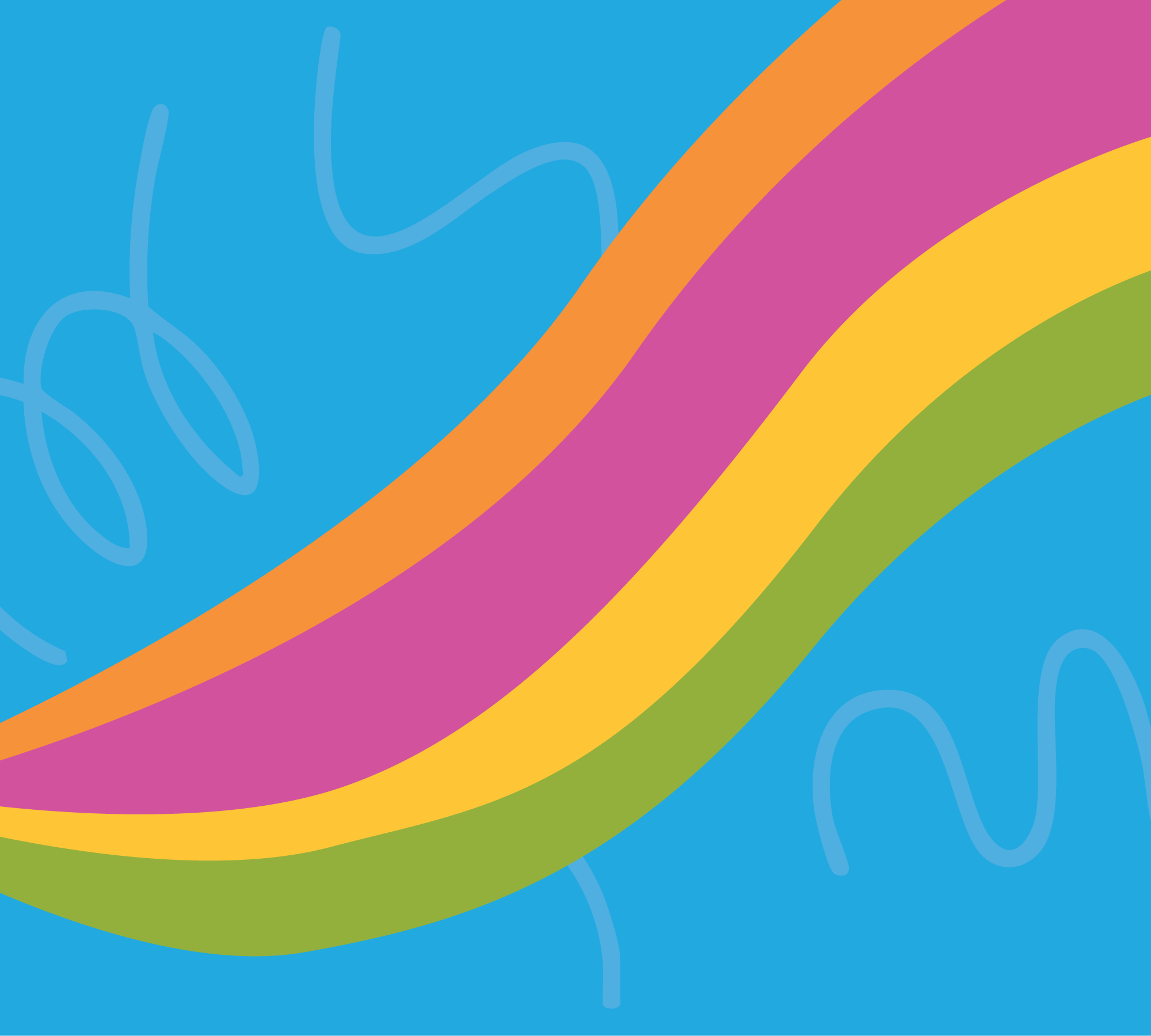 Background Rainbow Swoosh Taller