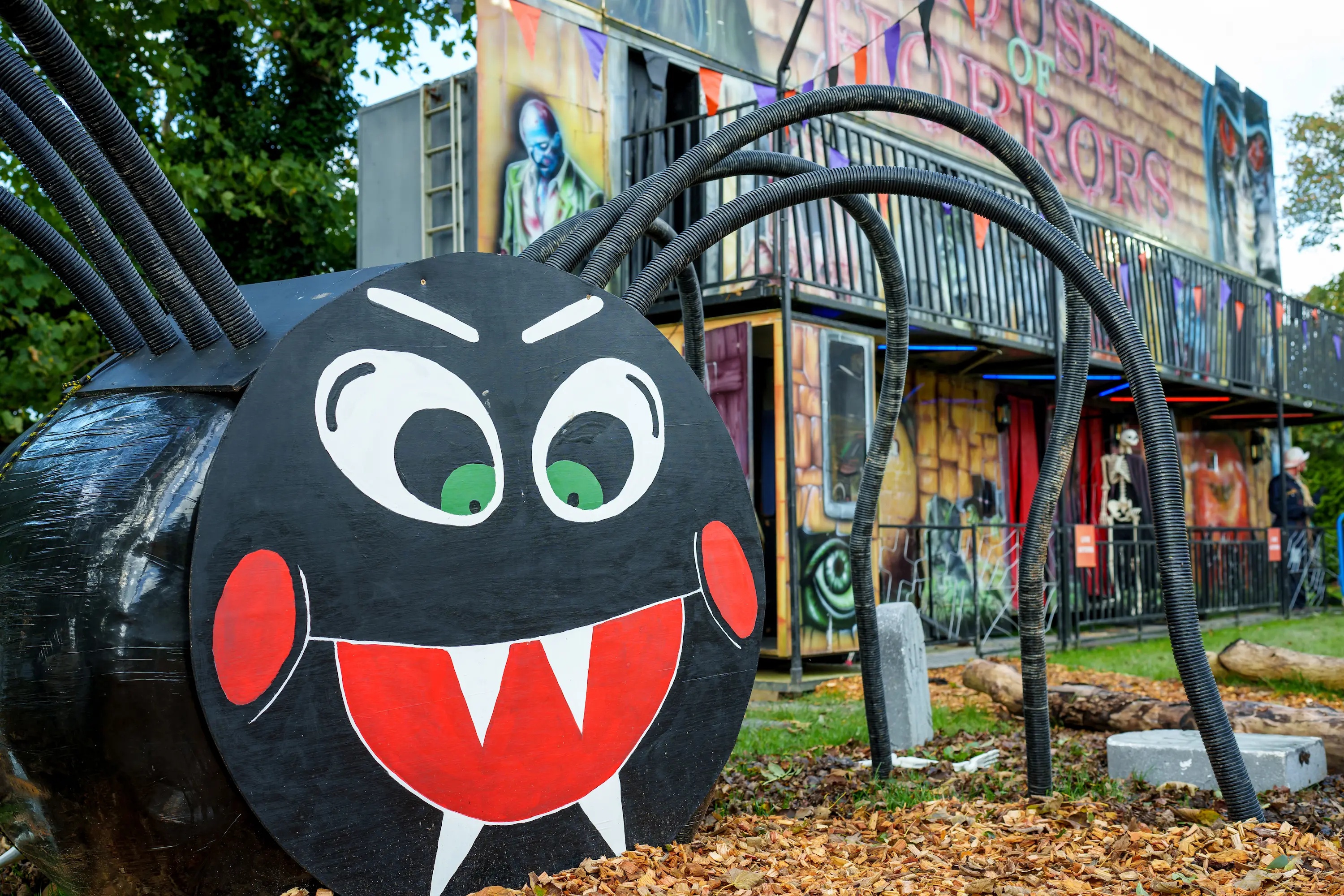A photo of the Pumpkin Fest site