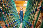 Child at indoor play 