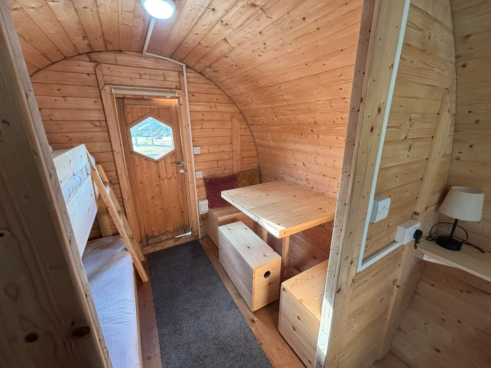 Camel Creek Glamping Pod Dining