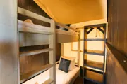 Bunk beds in the Safari Lodge 